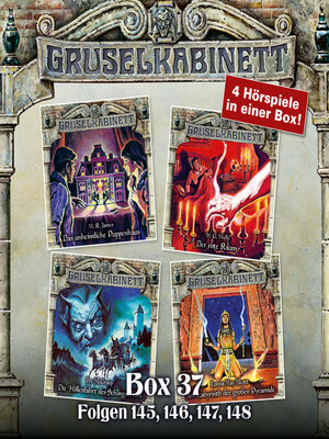 cover image of Gruselkabinett, Box 37